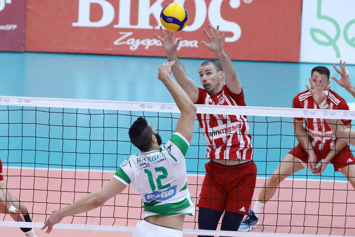 Volley League ανδρών: Παναθηναϊκός, Ολυμπιακός, ΠΑΟΚ και Φοίνικας έτοιμοι για μάχη μέχρι τέλους
