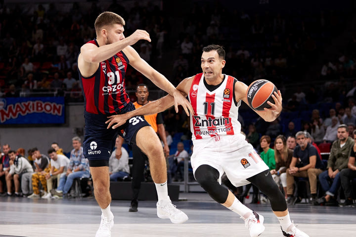 Η βαθμολογία της EuroLeague μετά από τον θρίαμβο του Ολυμπιακού στη Βιτόρια και την εντός έδρας ήττα του Παναθηναϊκού