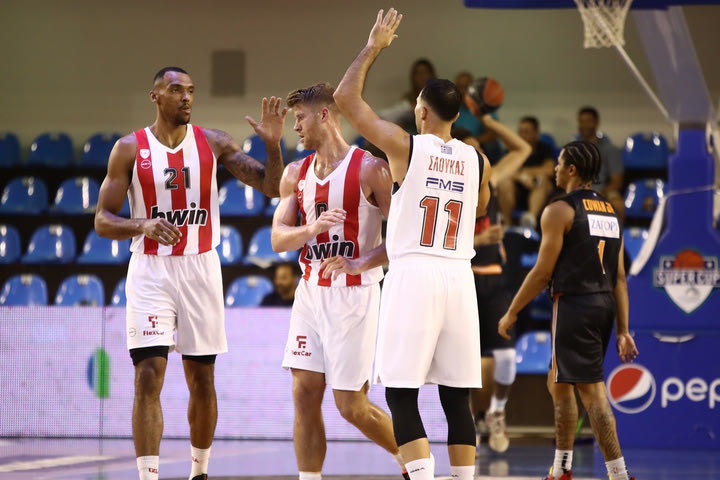 Ολυμπιακός – Προμηθέας 93-65 | HIGHLIGHTS