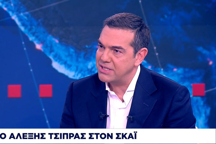Ο Τσίπρας στον ΣΚΑΪ για τον Παναθηναϊκό