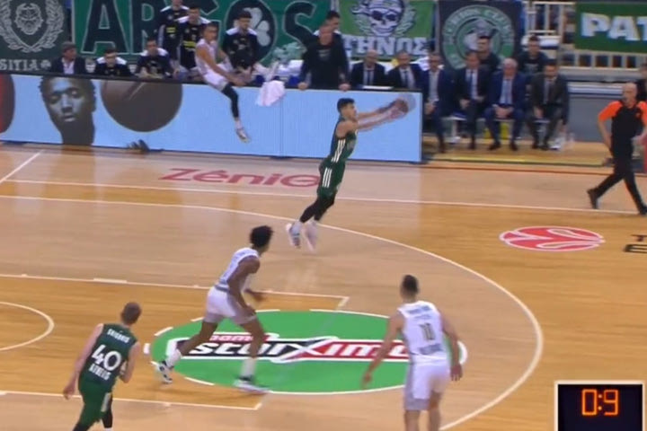 EuroLeague: Με Μπέικον, Παπανικολάου και τριποντέρ Καλαϊτζάκη το Top-10 της 6ης αγωνιστικής
