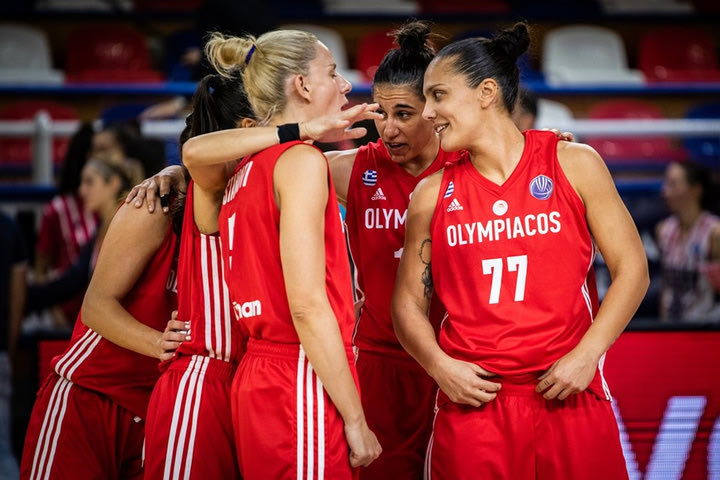 LIVE STREAM το Ολυμπιακός – Πολκοβίτσε για τη EuroLeague Women