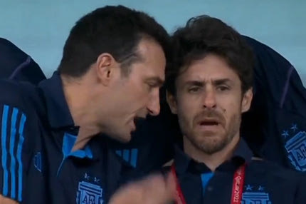 Μουντιάλ 2022, Αργεντινή – Μεξικό: Ο Αϊμάρ δεν μπορούσε να αναπνεύσει από την αγωνία στον πάγκο