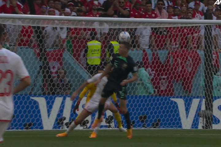 Μουντιάλ 2022, Τυνησία – Αυστραλία: Με υπέροχη γυριστή κεφαλιά ο Ντιουκ άνοιξε το σκορ για τους Αυστραλούς