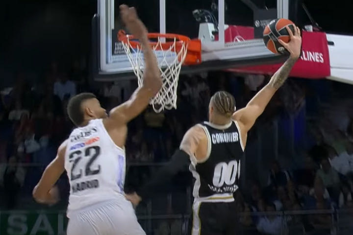 EuroLeague: Ο Αϊζάια Κορντινιέ ισοπέδωσε τον Έντι Ταβάρες και βρέθηκε στην κορυφή του Top 10 για τον Οκτώβριο