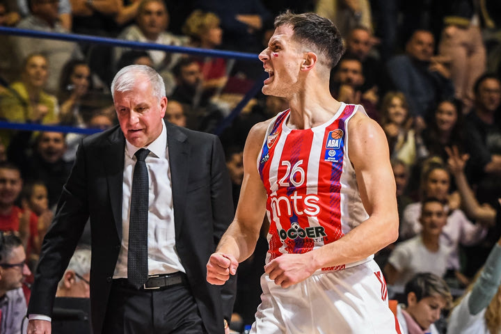 Ερυθρός Αστέρας – Παρτίζαν 90-74: Θρίαμβος με Βιλτόσα – Νέντοβιτς και άδεια εξέδρα, πάλεψε για το αήττητο ο Παπαπέτρου