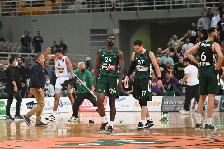 Η EuroLeague επέβαλε πρόστιμο στον Παναθηναϊκό για όσα έγιναν στο ματς με την Παρτίζαν
