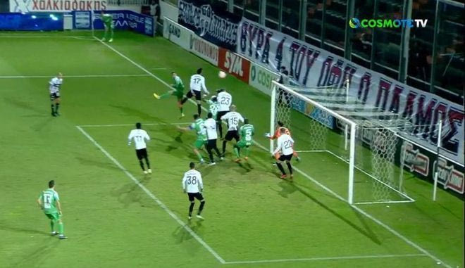 Το αυτογκόλ του Ντουρμισάι για το 1-0 του Λεβαδειακού κόντρα στον ΟΦΗ
