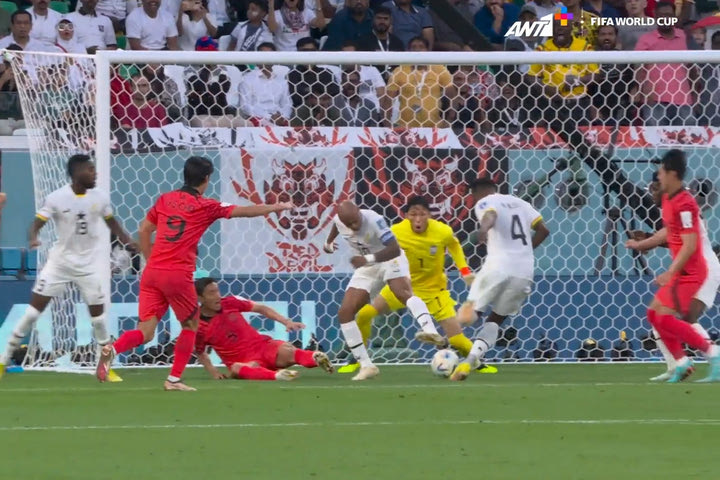 Μουντιάλ 2022, Νότια Κορέα – Γκάνα: Ο Σαλισού άνοιξε το σκορ με σουτ μέσα από την περιοχή