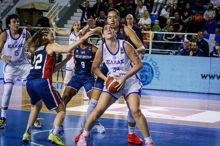 Ελλάδα – Μεγάλη Βρετανία 72-65: Δύσκολη, αλλά νίκη για το 4/4 στα προκριματικά του EuroBasket 2023