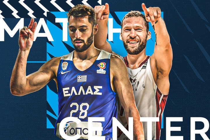LIVE: Ελλάδα – Λετονία