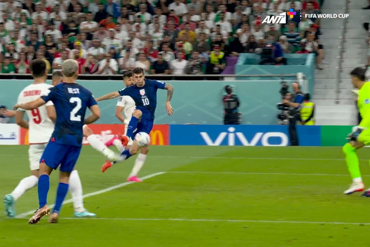 Μουντιάλ 2022, Ιράν-ΗΠΑ: Ο Πούλισικ σκόραρε και έδωσε προβάδισμα στην Αμερική