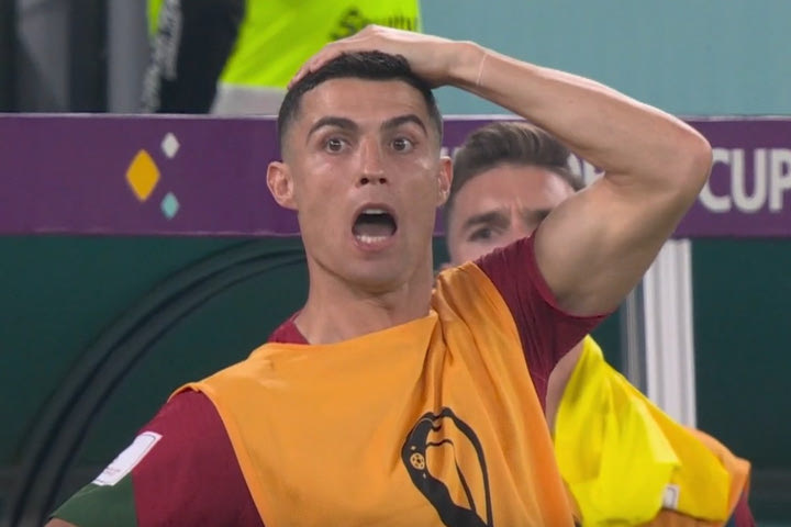 Μουντιάλ 2022, Πορτογαλία – Γκάνα: Ο Γουίλιαμς πήγε να ισοφαρίσει α λα Μπουχαλάκης στο 100′ και ο Ρονάλντο κόντεψε να τρελαθεί