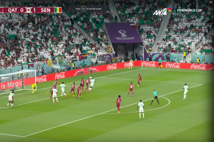 Μουντιάλ 2022, Κατάρ – Σενεγάλη: Ωραία κεφαλιά του Ντιεντιού και προβάδισμα δύο τερμάτων