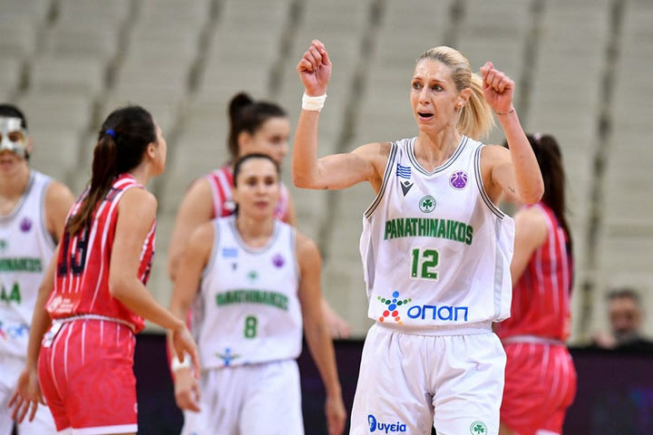 Παναθηναϊκός – Ερυθρός Αστέρας 70-64: Έκανε το 3/3 στο EuroCup Women με σούπερ τριάδα