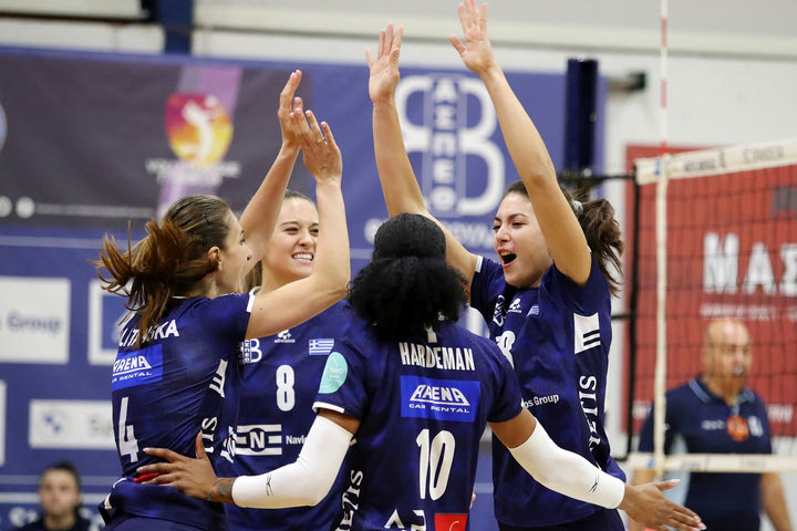 Θέτις – Λεγκιονόβο 3-0: Νίκη μισή πρόκριση για την ομάδα της Βούλας στο Challenge Cup γυναικών