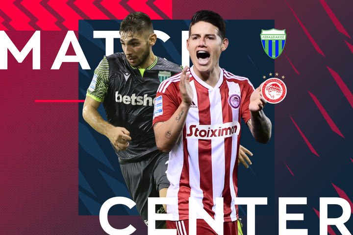 LIVE: Λεβαδειακός – Ολυμπιακός
