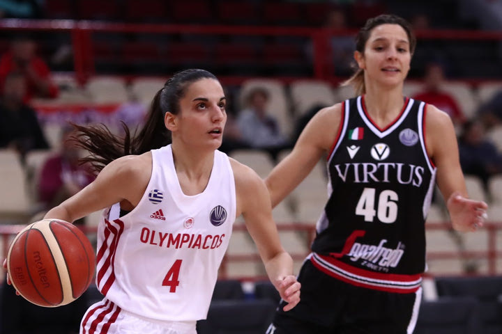 Ολυμπιακός – Βίρτους Μπολόνια 63-79: Ανταγωνιστικός για 20 λεπτά, έπεσε στο 0-5