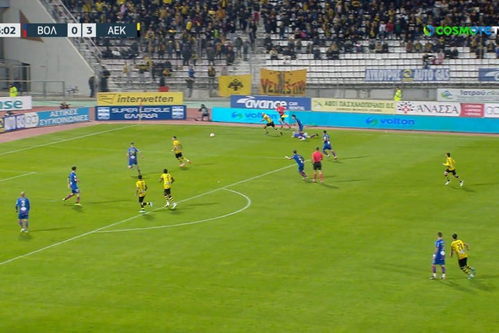 Το 4-0 του Γκαρσία κόντρα στον Βόλο