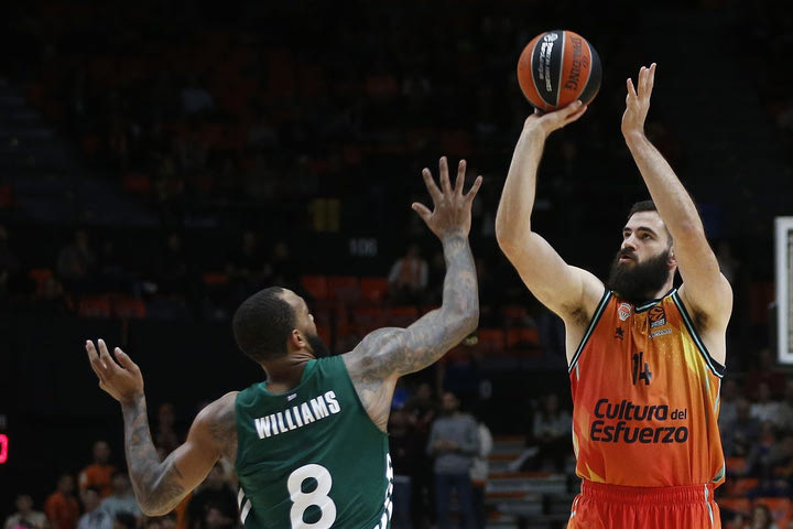 EuroLeague: Ο Μπόγιαν Ντούμπλιεβιτς που εκτέλεσε τον Παναθηναϊκό είναι ο MVP της 13ης αγωνιστικής