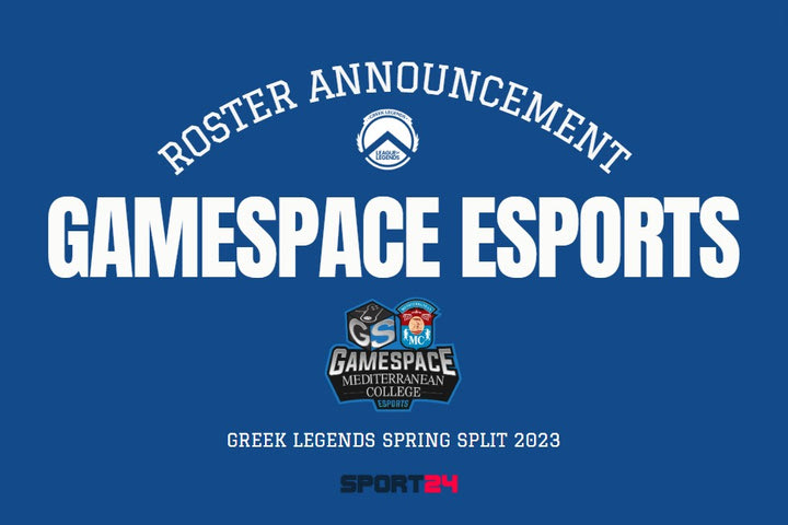 Αυτό είναι το ρόστερ της Gamespace Mediterranean College esports για το Spring split του 2023