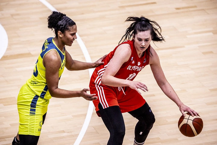 USK Πράγας – Ολυμπιακός 95-63: Νέα βαριά ήττα και 0-6 στη EuroLeague Γυναικών