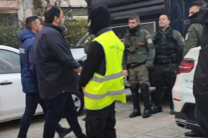 Ο Βαγγέλης Μαρινάκης στο Ελ Πάσο μετά την διακοπή στο ματς Athens Kallithea – Ολυμπιακός Β’