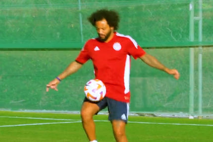 Ολυμπιακός: Τα μαγικά του Μαρσέλο στην προετοιμασία στην Ισπανία