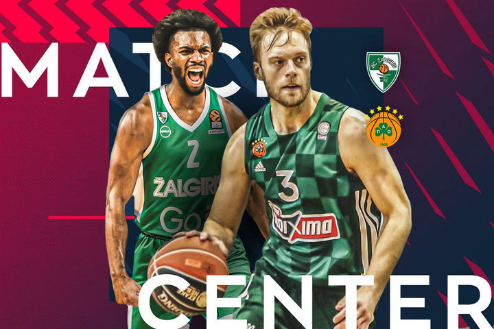LIVE: Ζάλγκιρις – Παναθηναϊκός