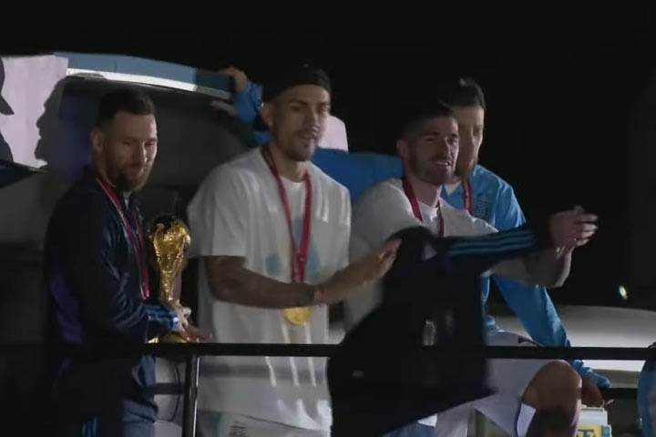 LIVE Streaming η υποδοχή στην Αργεντινή των πρωταθλητών κόσμου