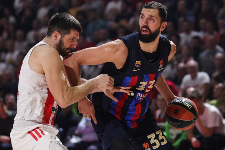 Τα highlights από τη νίκη της Μπαρτσελόνα στην παράταση απέναντι στον Ερυθρό Αστέρα