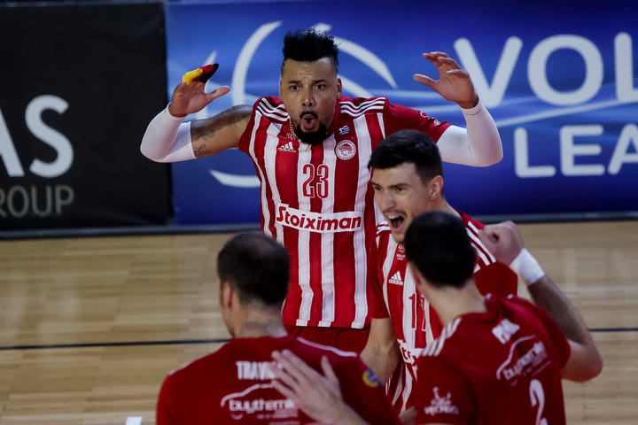 Volley League ανδρών: Νίκες για Ολυμπιακό, Παναθηναϊκό και Κηφισιά