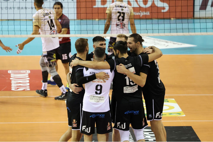 Volley League ανδρών: Ο ΠΑΟΚ συνέχισε το νικηφόρο σερί, ο Μίλωνας επικράτησε 3-0 του Φοίνικα