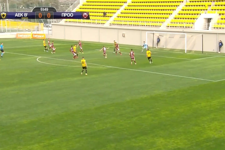 ΑΕΚ Β’ – Προοδευτική: Με απίστευτο αυτογκόλ πήρε προβάδισμα η Ένωση