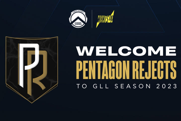 H νεοσύστατη Pentagon Rejects θα συμμετέχει στο Greek Legends Spring split 2023