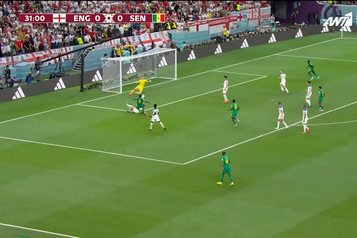 Μουντιάλ 2022, Αγγλία-Σενεγάλη: Ο Πίκφορντ με εντυπωσιακή επέμβαση είπε όχι στον Ντιά