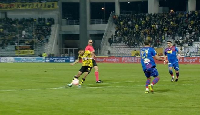 Ο Πινέδα έκανε το 2-0 με φανταστικό πλασέ για την ΑΕΚ κόντρα στο Βόλο