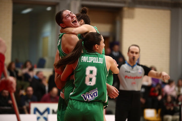 Ολυμπιακός – Παναθηναϊκός 60-66: Πράσινος θρίαμβος στο ΣΕΦ και πρόκριση στο Final Four του Κυπέλλου