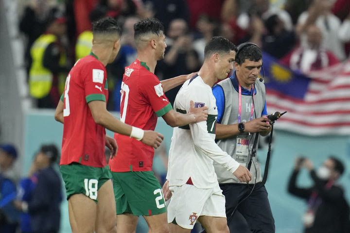 Μουντιάλ 2022, Ρονάλντο: Η αγκαλιά παρηγοριάς από τον Νταρί στον Κριστιάνο
