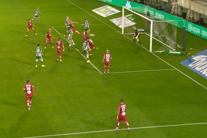 Το 1-0 του Παναθηναϊκού με τον Σπόραρ