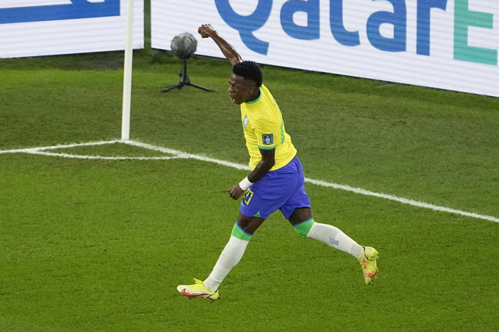Μουντιάλ 2022, Βραζιλία – Νότια Κορέα: Ο Βινίσιους με πλασέ ακριβείας άνοιξε το σκορ για τη σελεσάο