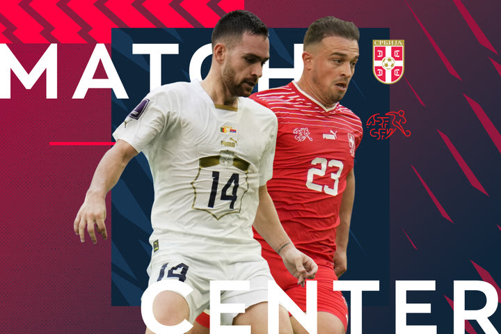 LIVE: Σερβία – Ελβετία