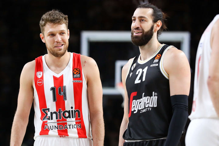 EuroLeague: Η βαθμολογία μετά το διπλό του Ολυμπιακού στη Μπολόνια