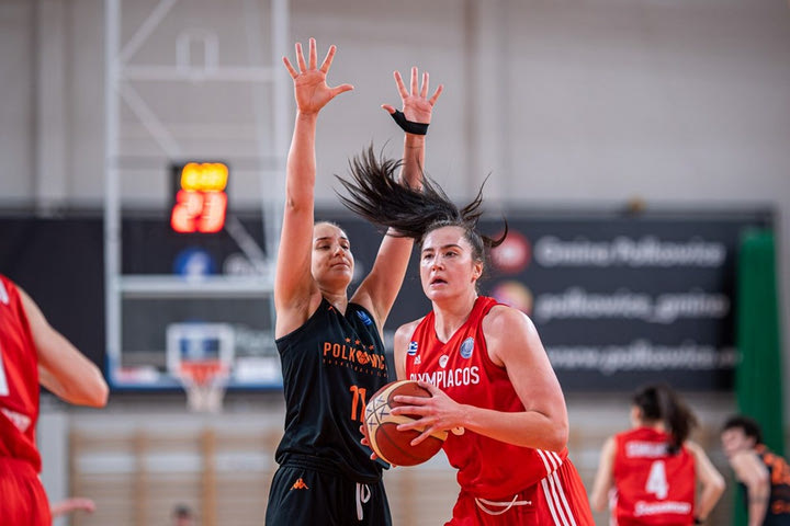 Πολκοβίτσε – Ολυμπιακός 76-52: Στο 0/9 στη EuroLeague Γυναικών οι ερυθρόλευκες