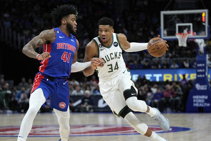 NBA: Οι Μπακς είχαν άλλα επτά ματς με τουλάχιστον 150 πόντους