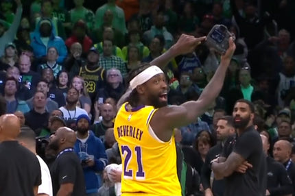 NBA: Ο Μπέβερλι πήγε με φωτογραφική μηχανή στον διαιτητή για να διαμαρτυρηθεί για το no-call στον ΛεΜπρόν Τζέιμς