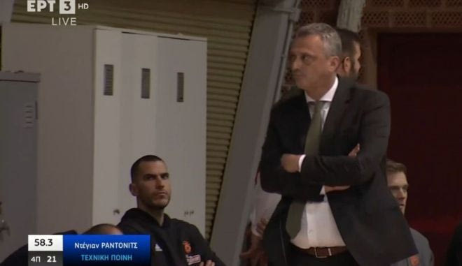 Η τεχνική ποινή που δέχτηκε ο Ράντονιτς ένα λεπτό πριν το φινάλε του Λαύριο – Παναθηναϊκός