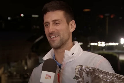 Australian Open: Ο Νόβακ Τζόκοβιτς τραγούδησε σε ζωντανή μετάδοση το Μuchachos της Αργεντινής