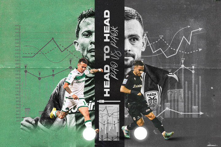 Παναθηναϊκός – ΠΑΟΚ: Μπερνάρ vs Ζίβκοβιτς, ο Βραζιλιάνος που υπερτερεί σε ποιότητα και ο Σέρβος που είναι καλύτερος επιθετικά