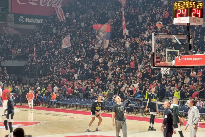 Ερυθρός Αστέρας – Παρτίζαν: Καυτή ατμόσφαιρα στη Χάλα Πιονίρ
